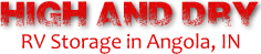 High and Dry RV Storage Logo